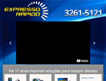 Tablet Screenshot of expressorapido.com.br